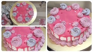 Cake For Customers Allhamdulliah Happy New Year How To Make Er Creameasy Way To Apply