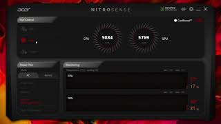 NitroSense Utility App - Overview screenshot 4