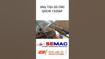 Tiện gỗ CNC tự động giá siêu rẻ QHCW 1520  AF