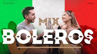 Video thumbnail of "Mix De Boleros 2 (Contigo Aprendi, Somos Novios, Solamente Una Vez , Adoro , Reloj y más)"