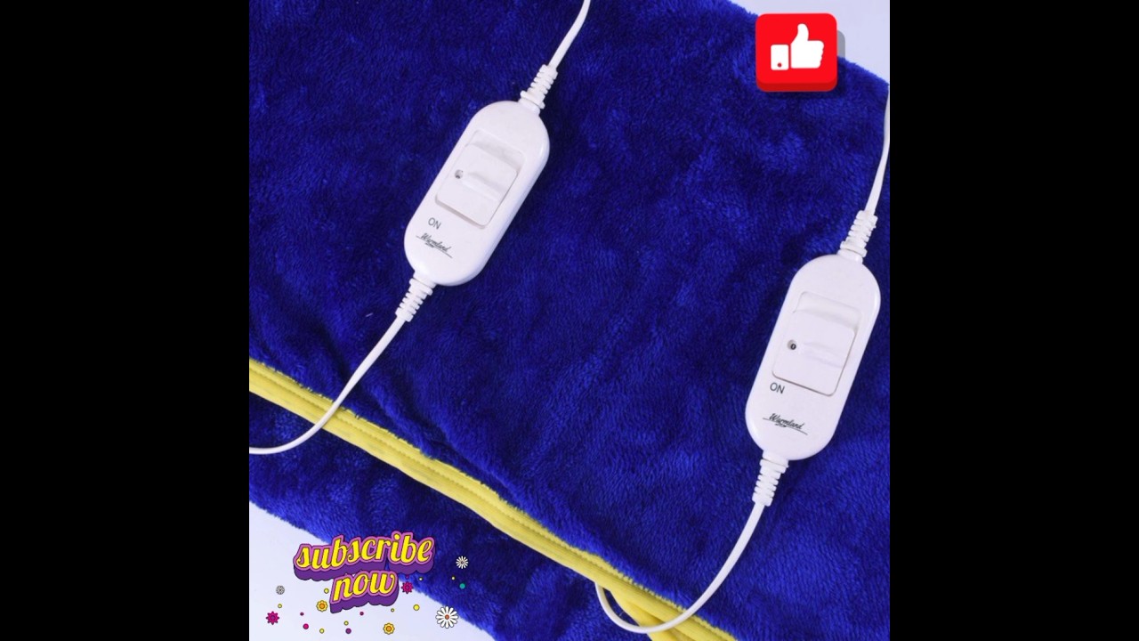 Warmland Electric Double Bed Warmer - Blue, (152x152 cm