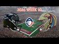 AAF 2.0 2026 Season Week 10 - New York Guardians (3-6) @ Michigan Panthers (1-8)