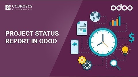 Project Status Report in Odoo