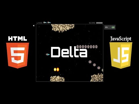 DELTA GAME IN HTML5, JAVASCRIPT WITH SOURCE CODE