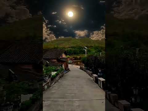 suasana kampung di