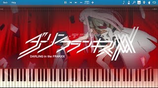 Synthesia: Darling in the FranXX ED [Torikago - XX:me] chords