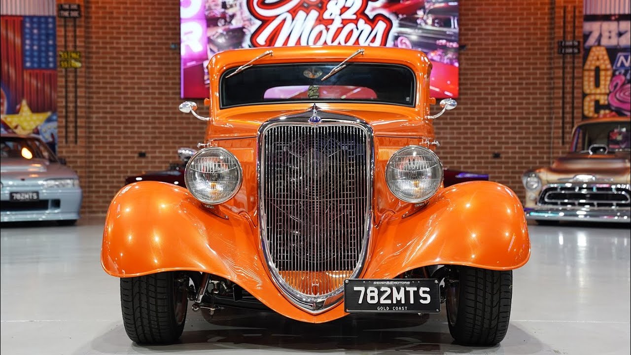 SEVEN82MOTORS SOLD! December 7th Auction - 1934 Ford 3 Window Hot