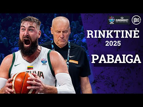 Lietuvos Pralaimėjimas Graikams Ir čempionato Pabaiga Rinktinė 25