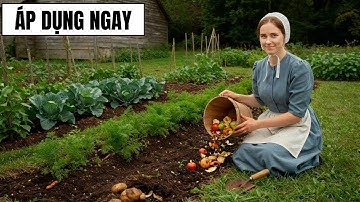 20 Mẹo Làm Vườn Của Người Amish Giúp Bạn Tiết Kiệm Tiền Ngay Lập Tức
