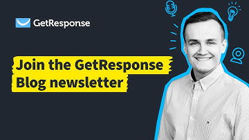 Join the GetResponse Blog newsletter