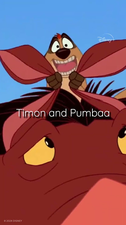 Timon and Pumbaa Friendship | The Lion King | Disney UK