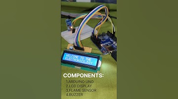 DIY-🔥Fire Alarm🔊 || Flame Sensor Alarm Using Arduino Uno #shorts #diy #fire #arduino