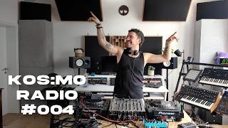 KOS:MO RADIO #004 | Bouncy Peak Time Techno DJ Set | Studio Session
