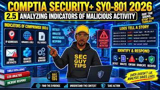 CompTIA Security+ SY0-801: 2.5 Analyzing Indicators of Malicious Activity