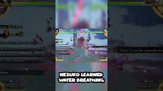 Nezuko Learned Water Breathing