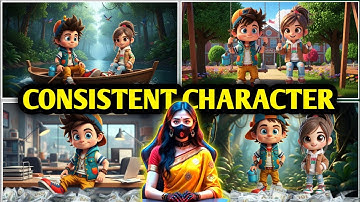 How to Make 100% Consistent Character with Ai | (Free & Easy New Ai Tool)