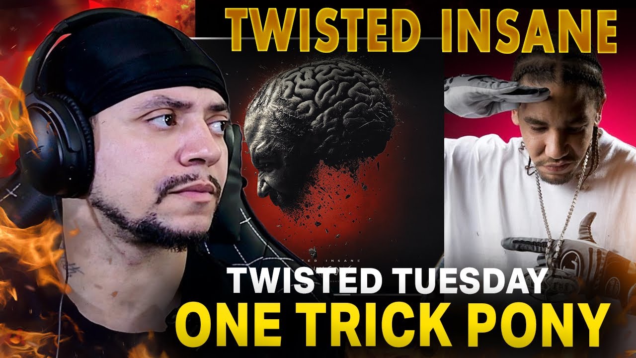 *TWISTED TUESDAY'S* Twisted Insane - One Trick Pony (РЕАКЦИЯ В ПРЯМОМ ЭФИРЕ)