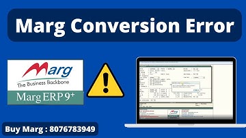 Marg ERP software Pharma Chemist Tab Strip Conversion Error in Billing & Item Master Solutions