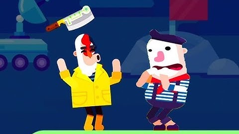 Bowmasters OLD MAN - Fisherman Tournament Gameplay Walkthrough