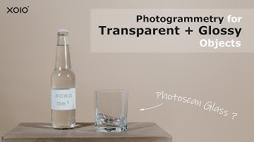 How to photoscan Glass -  and other Transparent and Glossy Objects