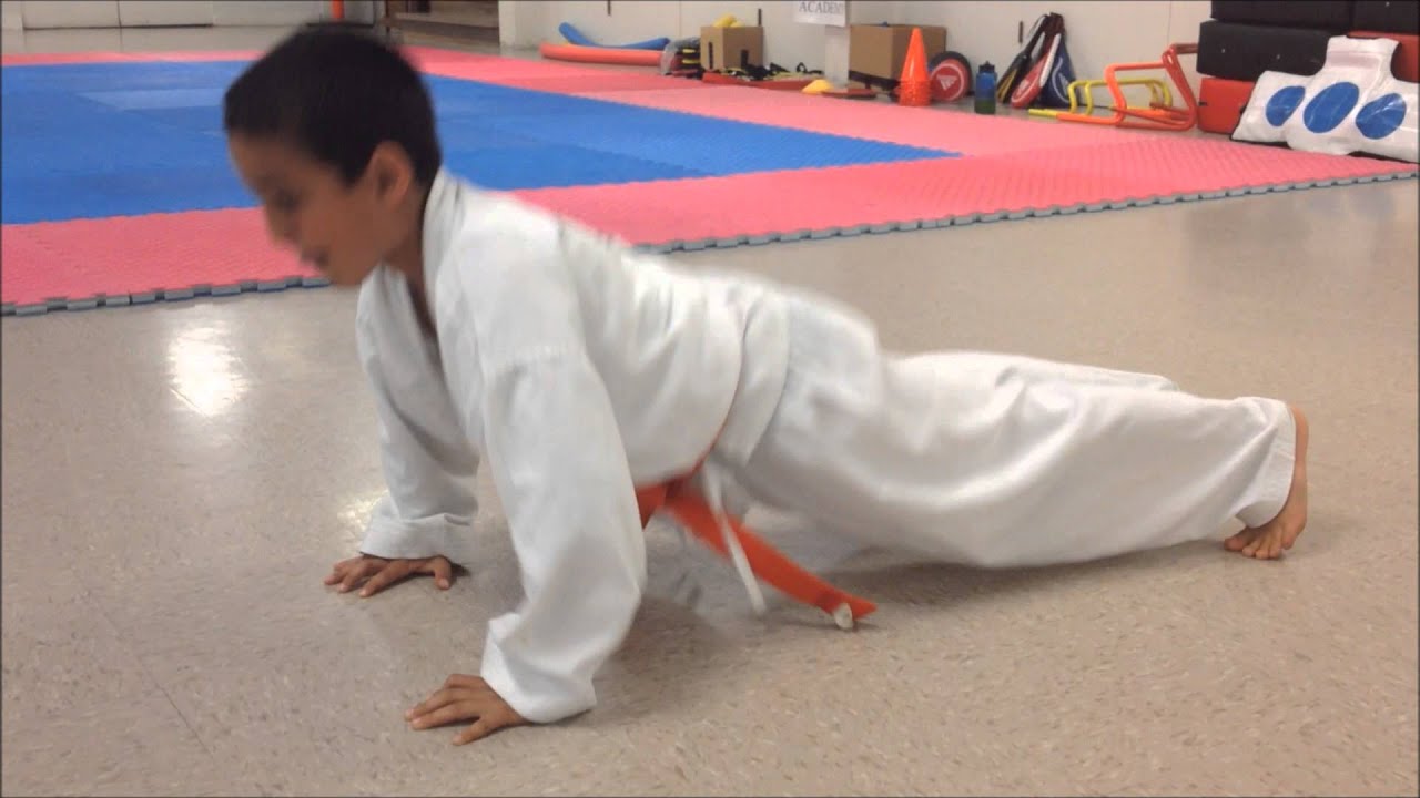 8 Year Old Pushups