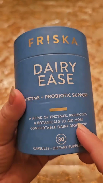 FRISKA Dairy Ease #NoDramaRiky #FRISKA #DairyEase #LactoseIntoleranceRelief #GutHealth #DigestiveEnz