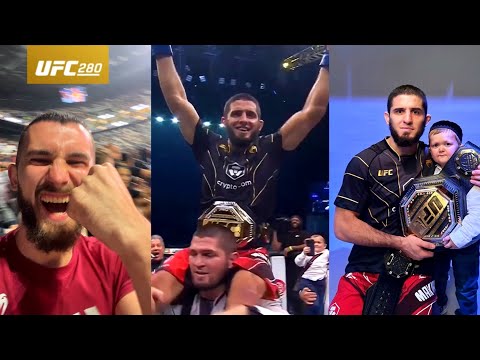 Islam Makhachev ist neuer Champion! 🏆 Ich bin in Hasbullas Instagram Story! 😂 UFC 280 VLOG