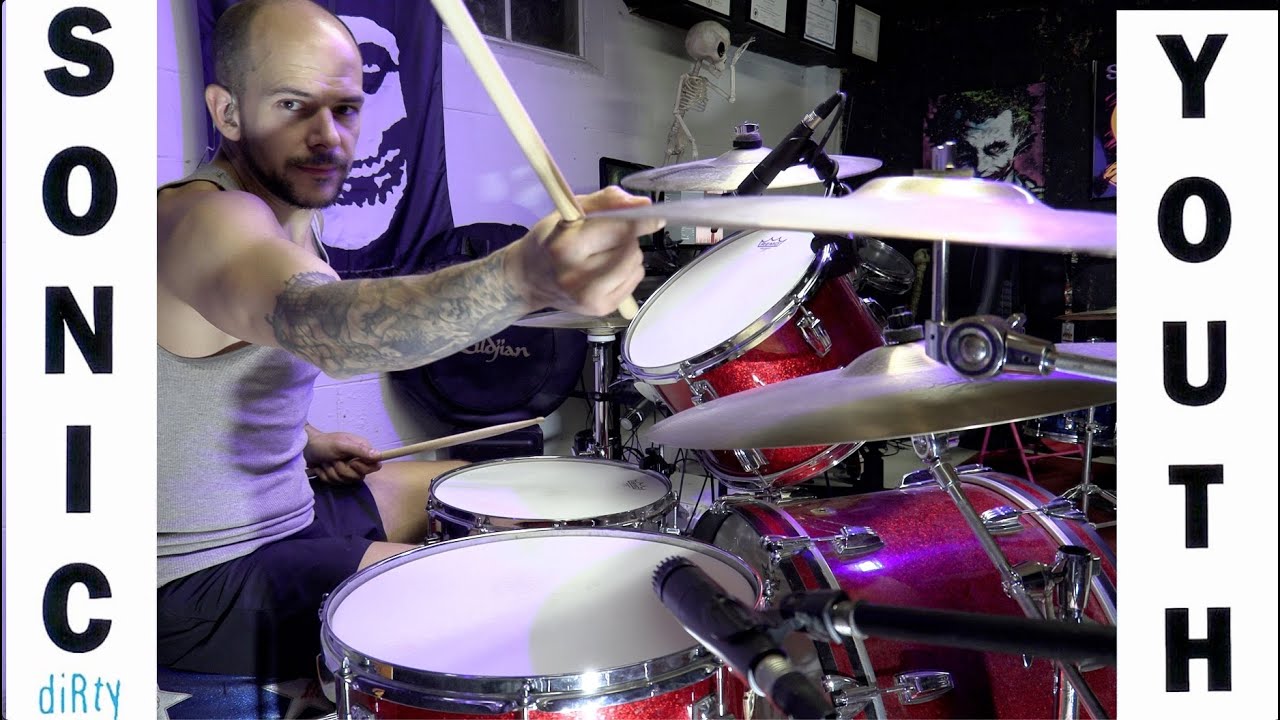 Sonic Youth Drunken Butterfly Drum Cover