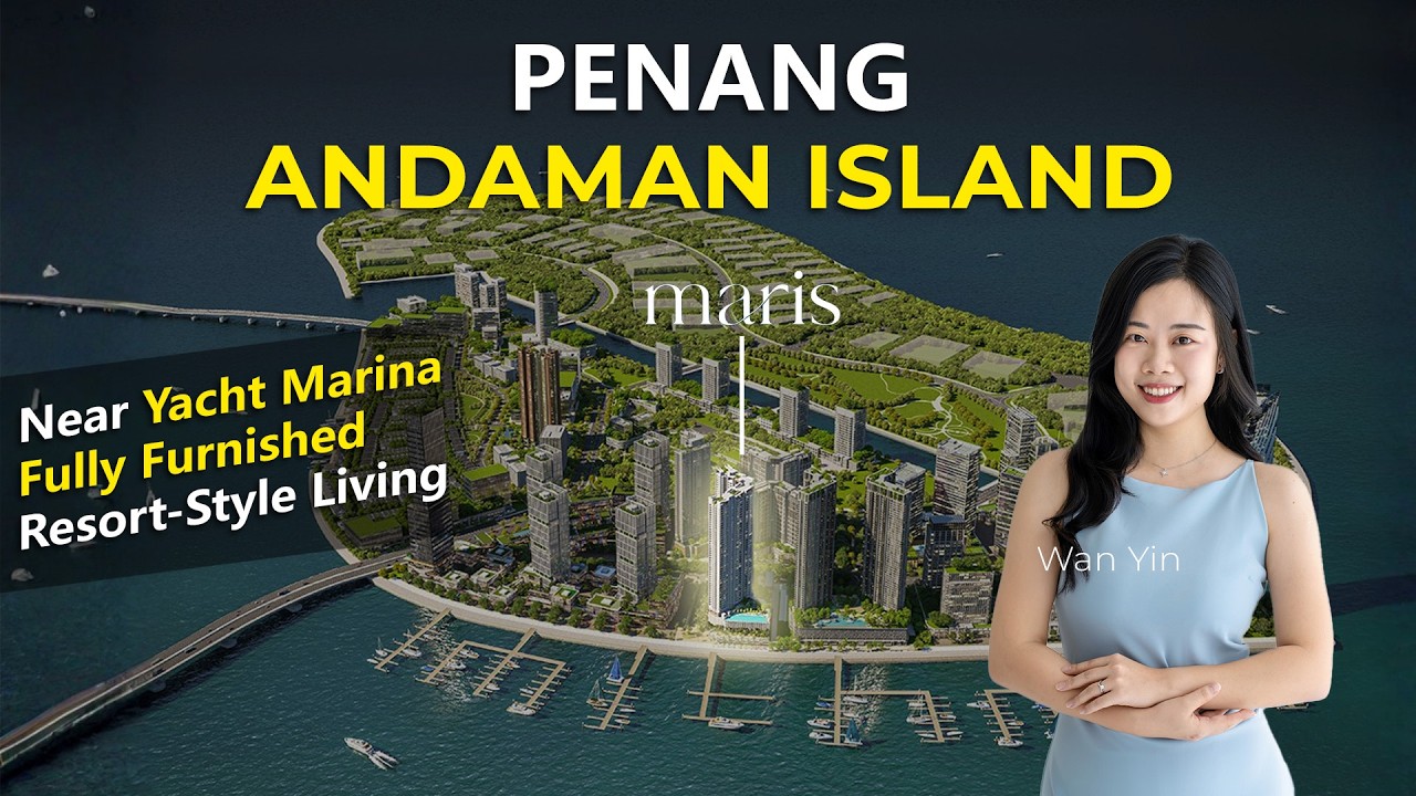 Maris @ Andaman Island Penang | Frontline Seaview Condo | Full Project Tour