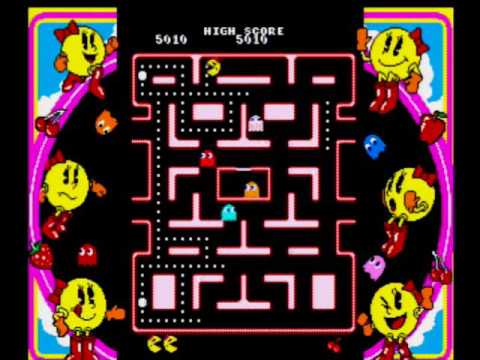 [Speedrun] Ms. Pac-Man 10000 points in 59.40 - YouTube