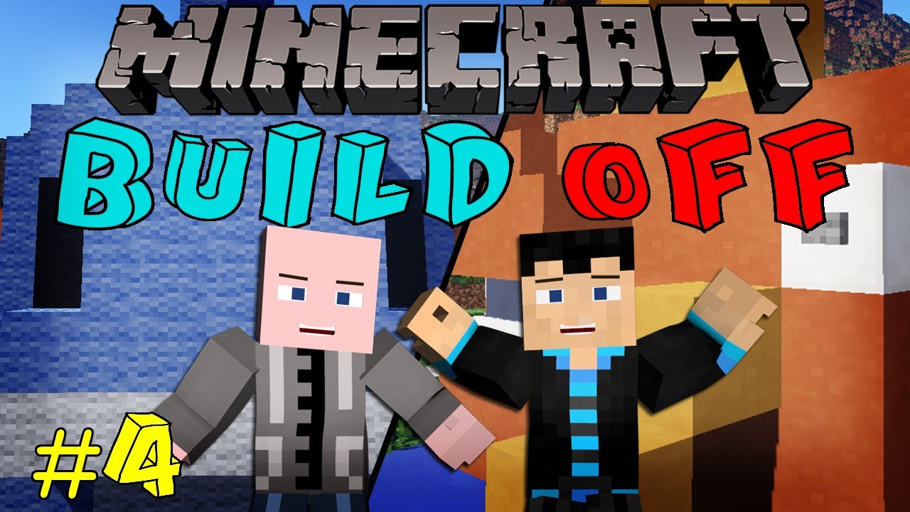 Minecraft: BUILD OFF - #4 - POKEMON w/ StrauberryJam & Vasehh