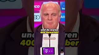 Uli Hoeneß: "Karl Hofner hab ich EINGESTELLT obwohl der NICHTS von FUßBALL WUSSTE!" 🤑⚽ #shorts