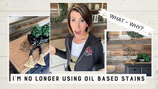 Why I No Longer Want To Use Oil Based Stains | New Product Release