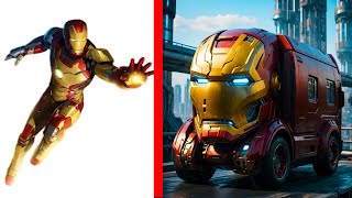 AVENGERS as Truck 🚚 All Characters (marvel & DC) 2024💥