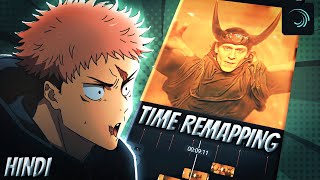 How to use Time Remapping in Alight Motion!💥(EASY AF) | HINDI