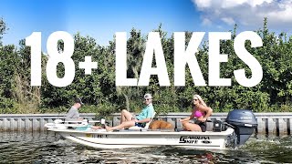 How to Enjoy the Winter Haven Chain of Lakes | Carolina Skiff J15 & Riverhawk B60 screenshot 5