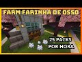 Farm de Farinha de Osso no Minecraft Bedrock 1.21