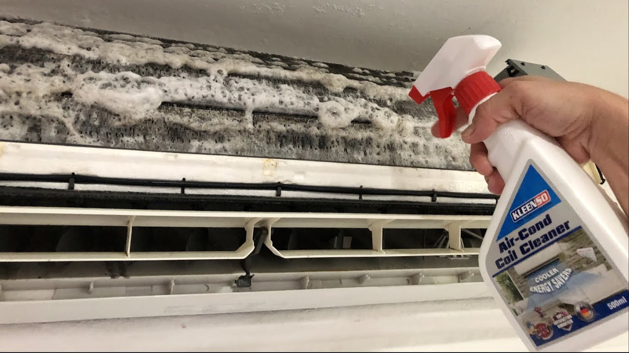 Air Conditioner Foaming Coil Cleaner Condenser Evaporator Sprayer AC HVAC