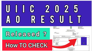 UIIC AO Admit Card 2025 | How To Check UIIC AO Admit Card 2025