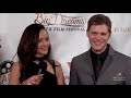 Joseph Morgan and Persia White at the 2018 Westfield International Film Festival