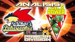 LCE | ANÁLISIS FAILBOR05 | SrWhite vs Failbor05 | Jornada 2 LCE Pokémon T4 Primera División