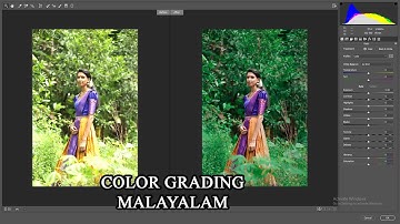 Colour Grading in Camera Raw Filter | Photoshop Colour Grading Tutorial | Photoshop Malayalam