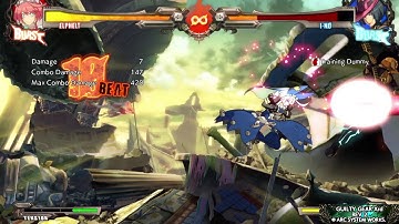 Guilty Gear Xrd REV 2 Elphelt another unblockable set up i