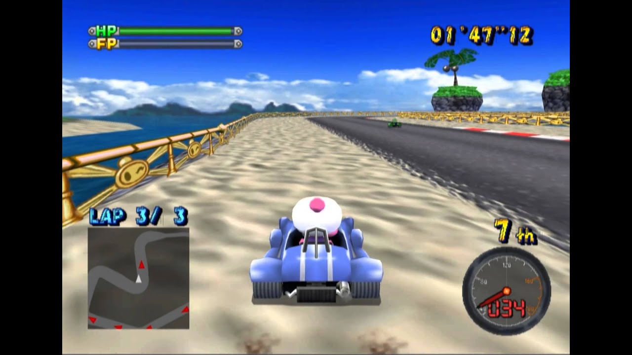 Bomberman Kart Game PlayStation 2 Import Japan JP PS2