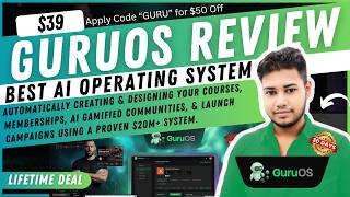 GURUOS Review 2026 | Best AI Agent Creates Courses, AI ChatBot Memberships, Communities, Funnels etc