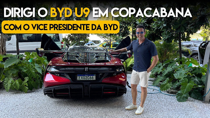 I DROVE THE BYD U9 IN COPACABANA!