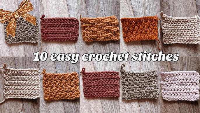 Learn How To Crochet~Lesson 1of 6 Basic Crochet Stitches Series 