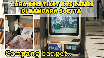 CARA BELI TIKET BUS DAMRI SOEKARNO HATTA