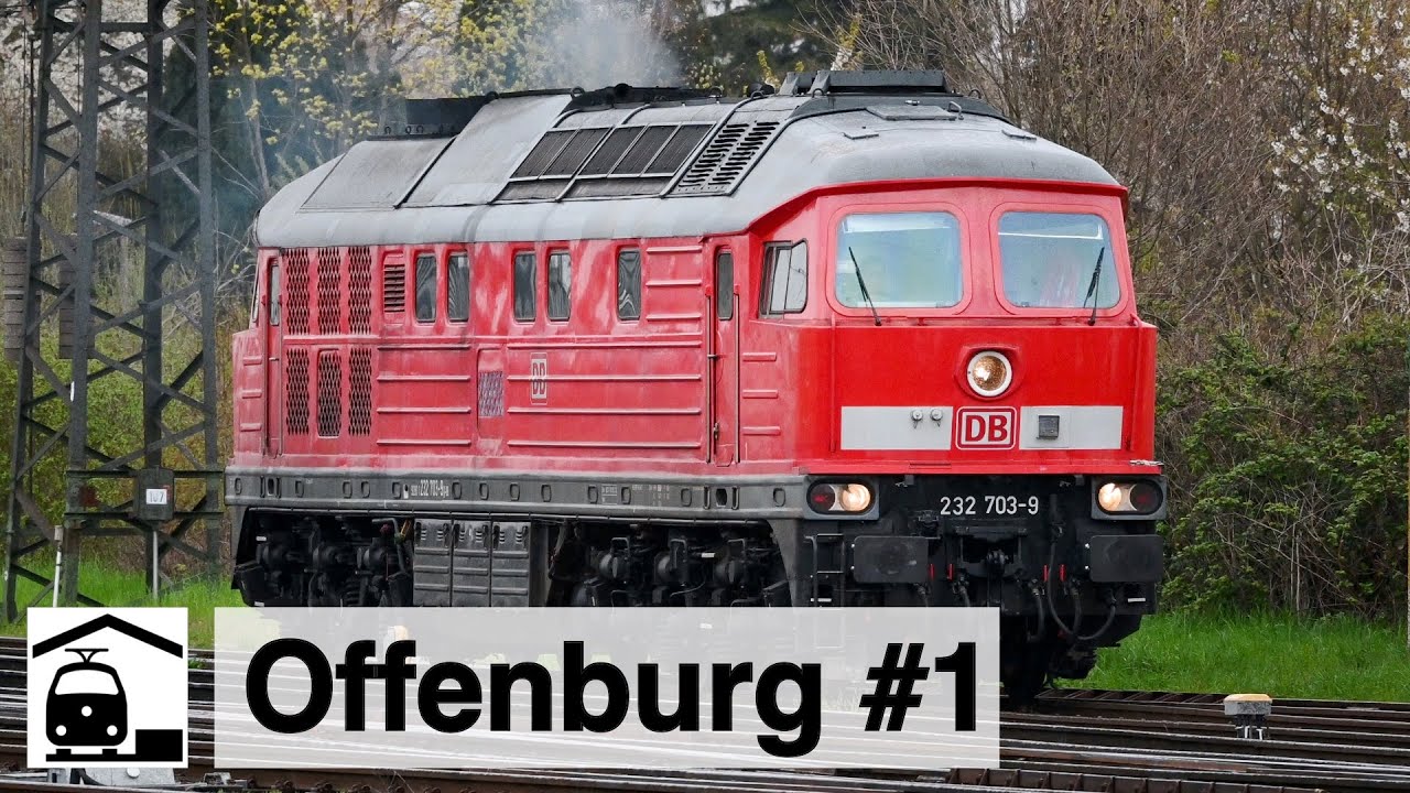 Windige Zeiten am Bahnhof Offenburg – Teil 1: Ludmilla, Walfisch, BR 225, …