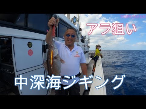 アラ狙い 中深海ジギング Youtube